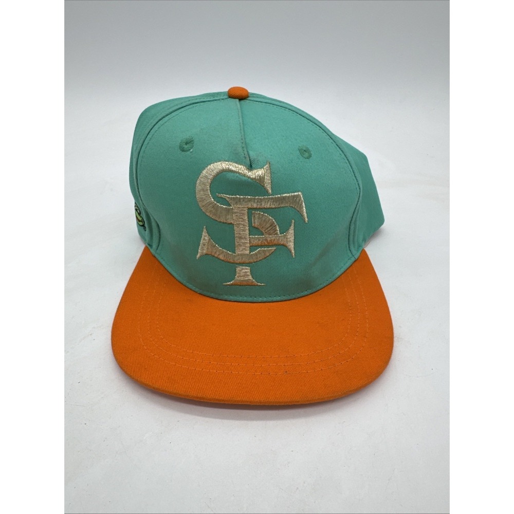 SENOR‎ FROGS Bahamas Snapback Hat Green Orange